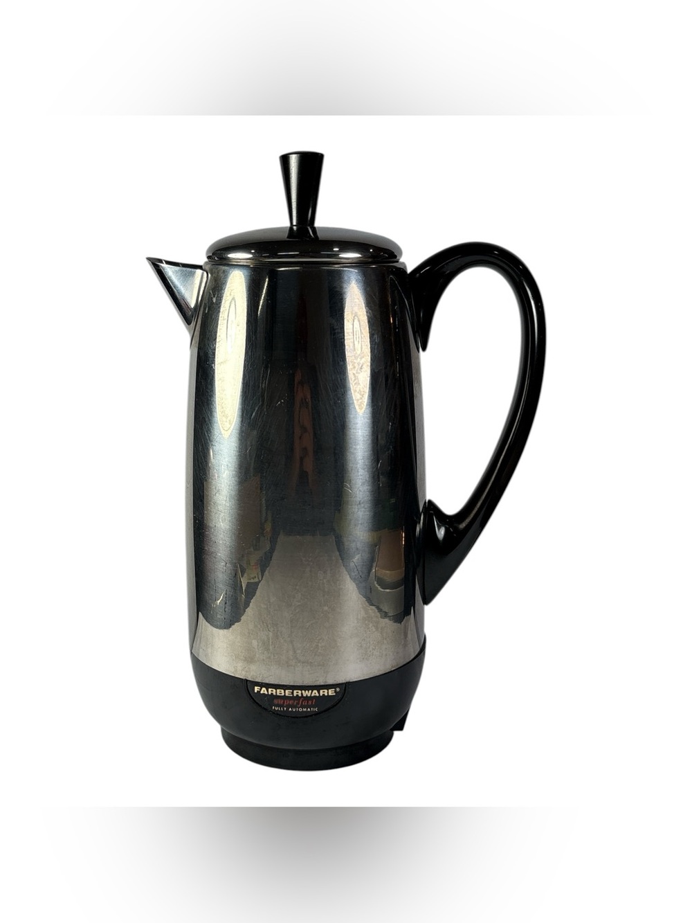 Vintage Farberware Superfast K1 142B Electric Coffee Pot Percolator 12 Cup Works